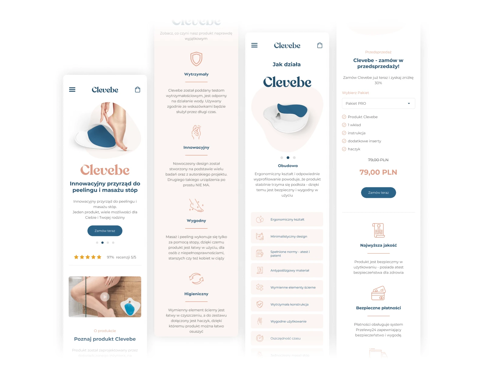 Clevebe — ekran 2