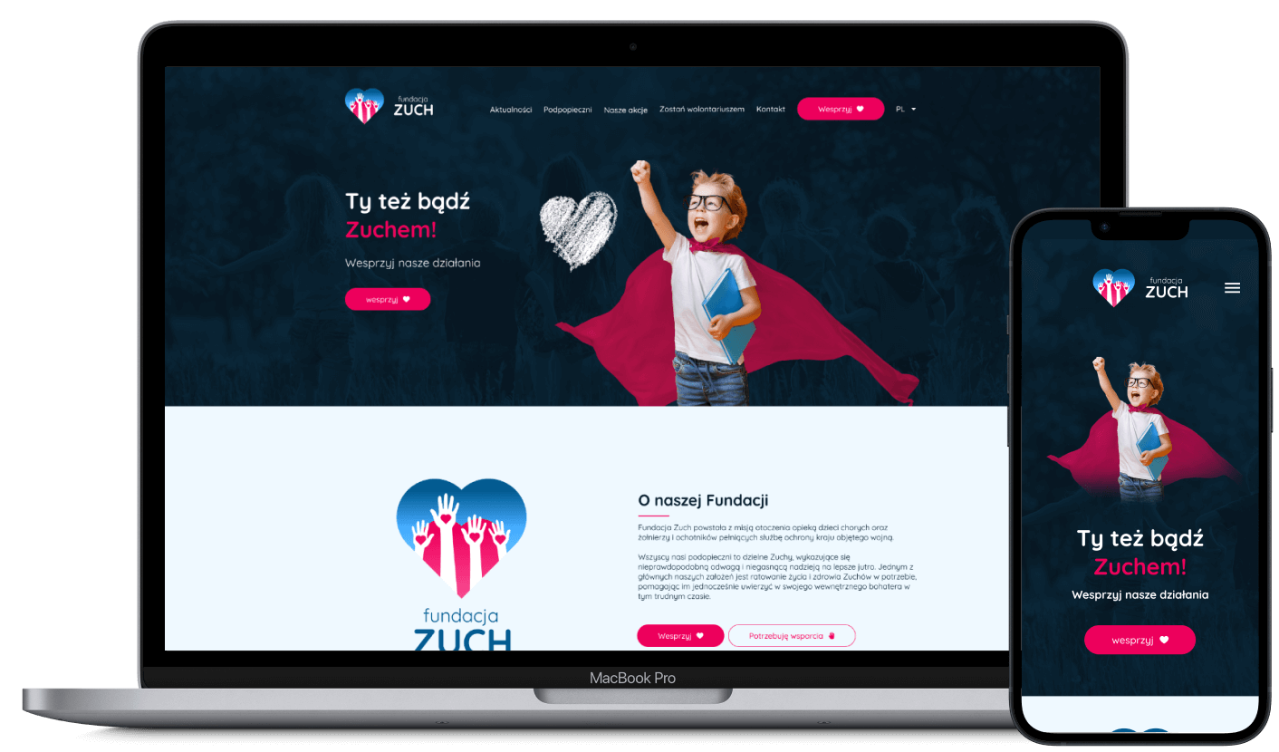 Fundacja ZUCH — strona www