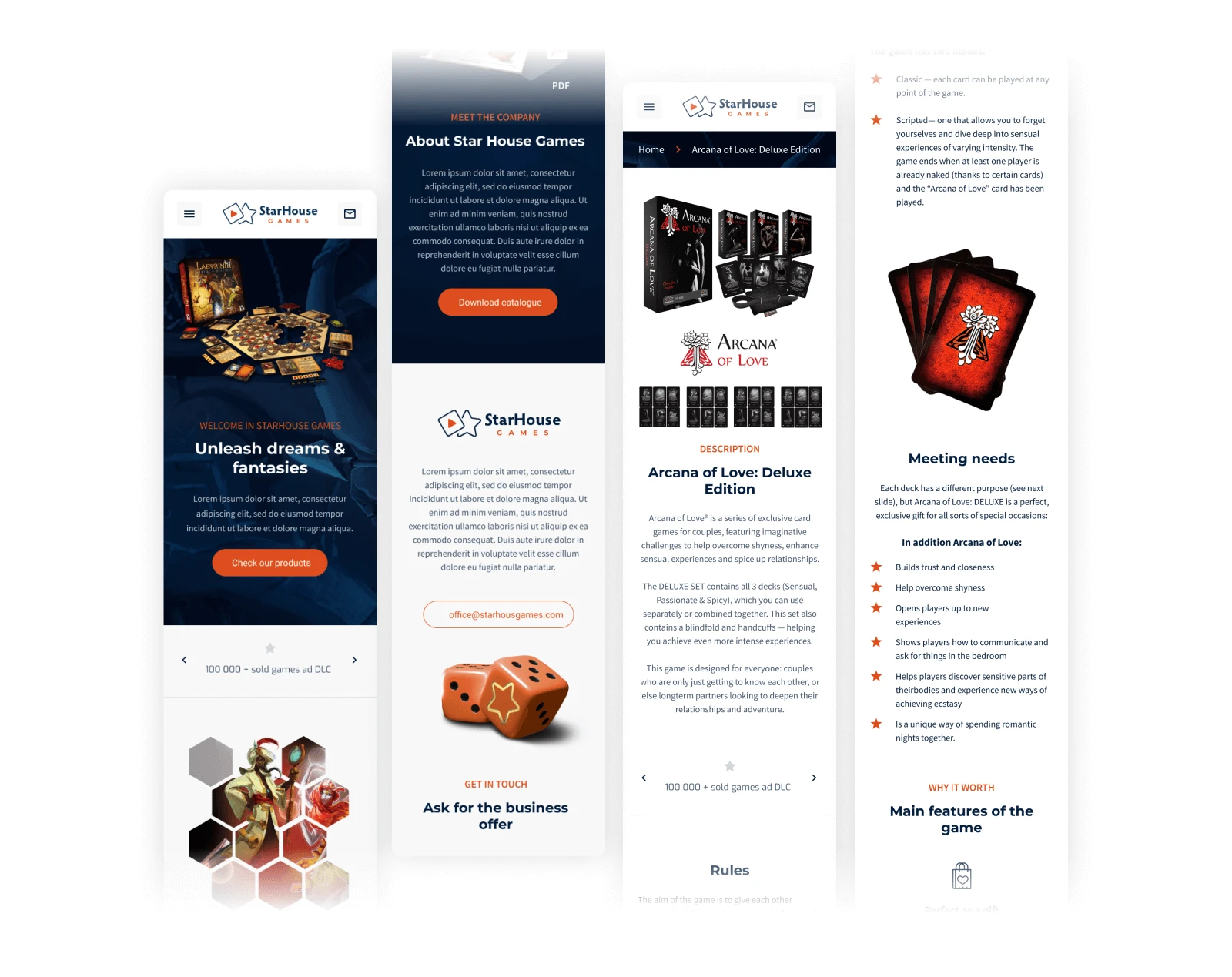 Starhouse Games — ekran 2